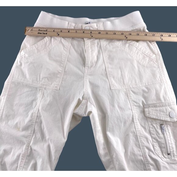 Lee Easy Fit Women's Cargo Capris White Size 8 - Picture 4 of 7
